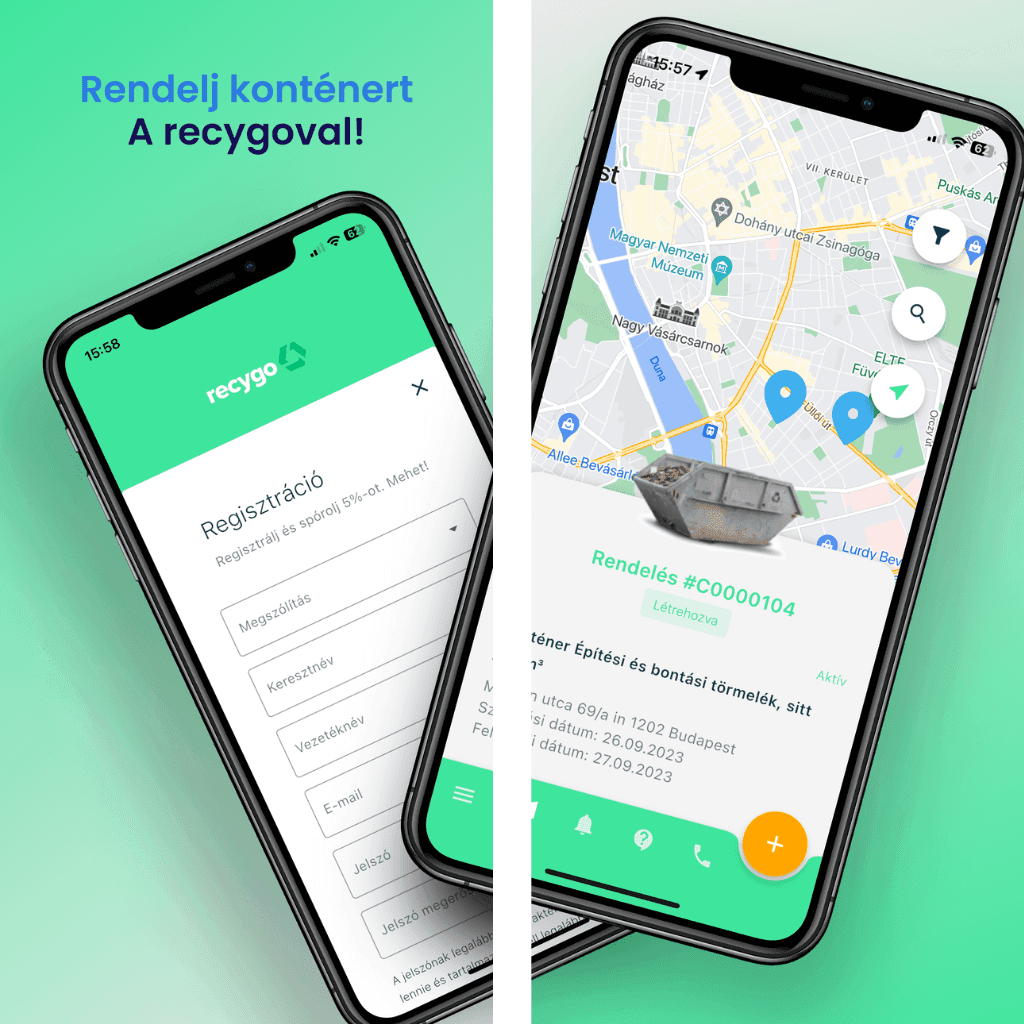 Entsorgo mobile app